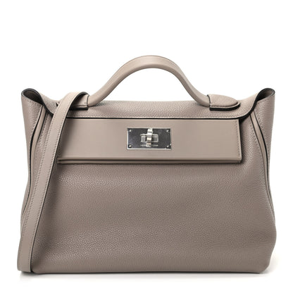 Hermes Taurillon Maurice 24/24 29 Gris Asphalte 1 of 10