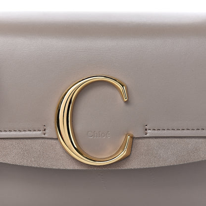 Chloe Calfskin Small C Double Carry Motty Grey 11 of 11