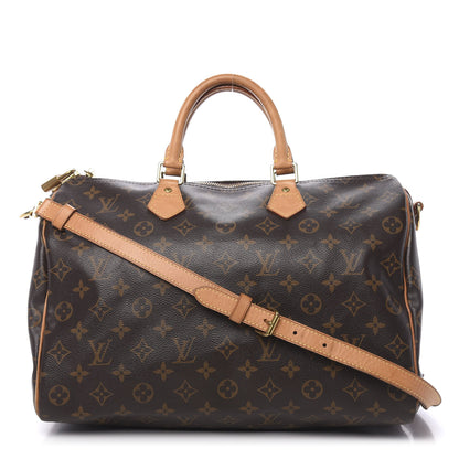 Louis Vuitton Monogram Speedy Bandouliere 35 1 of 19