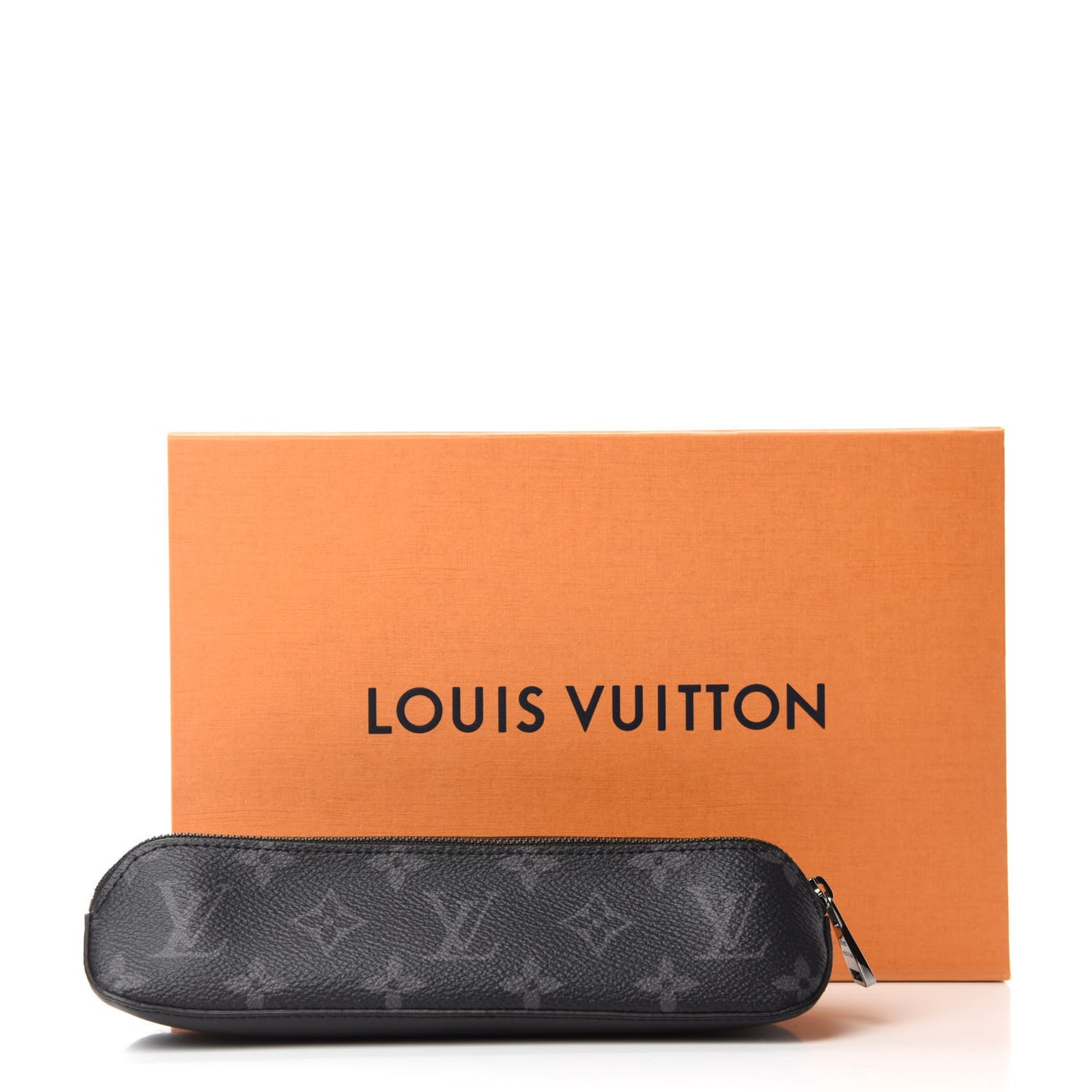 Monogram Eclipse Elizabeth Pencil Pouch Black