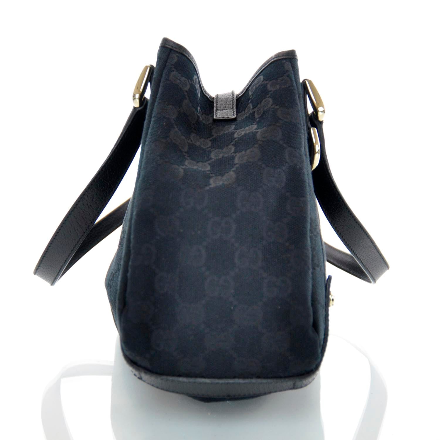 Gucci Monogram Medium Abbey Shoulder Bag Black 6 of 10