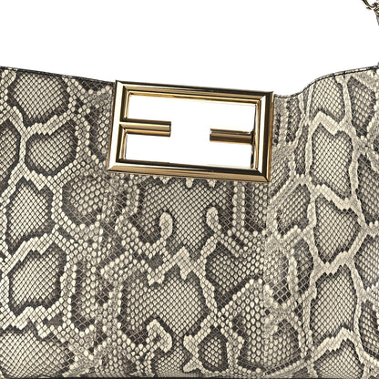 Fendi Snakeskin Medium Fendi Way Tote Daisy Roccia 6 of 9