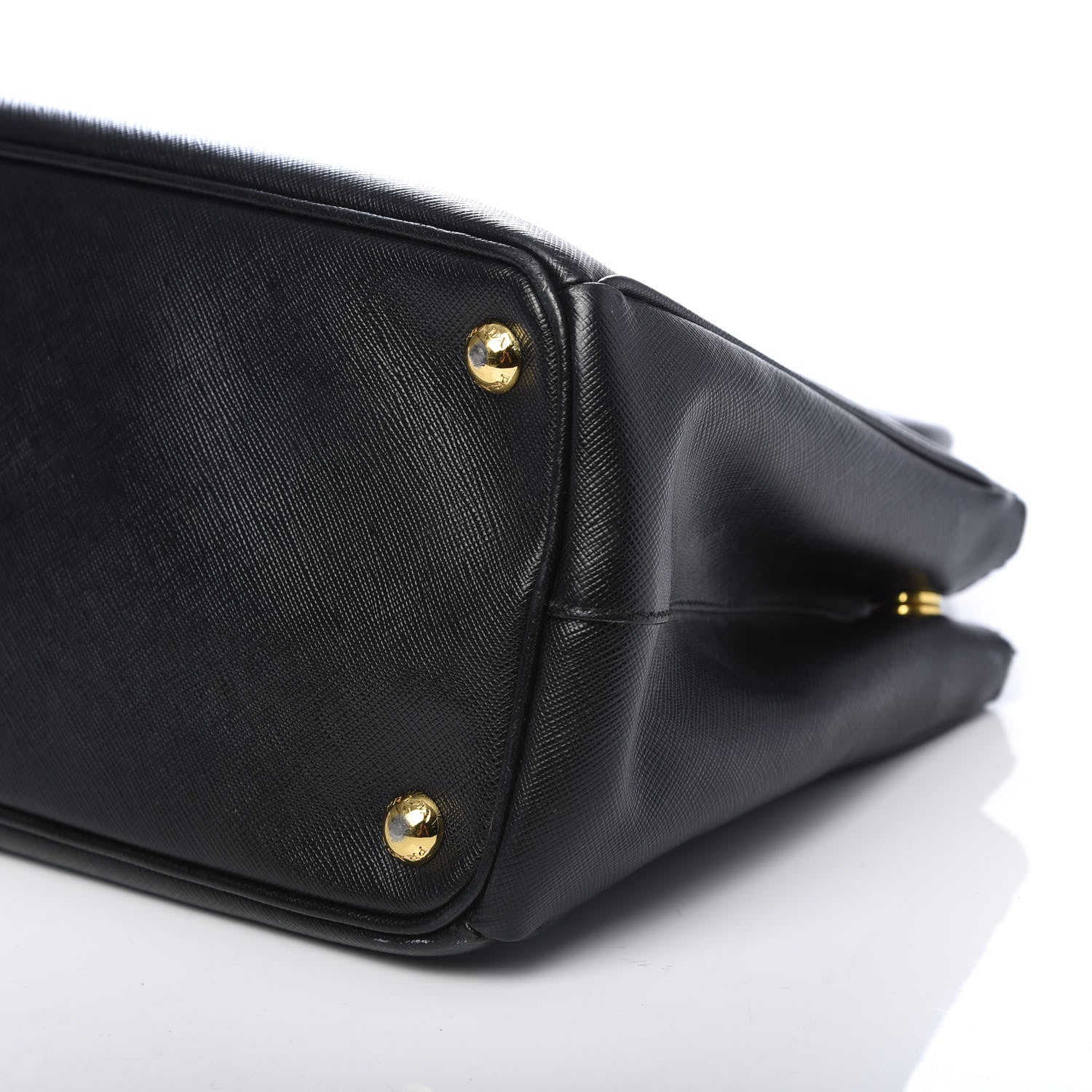 Prada Saffiano Small Galleria Double Zip Tote Black 13 of 14