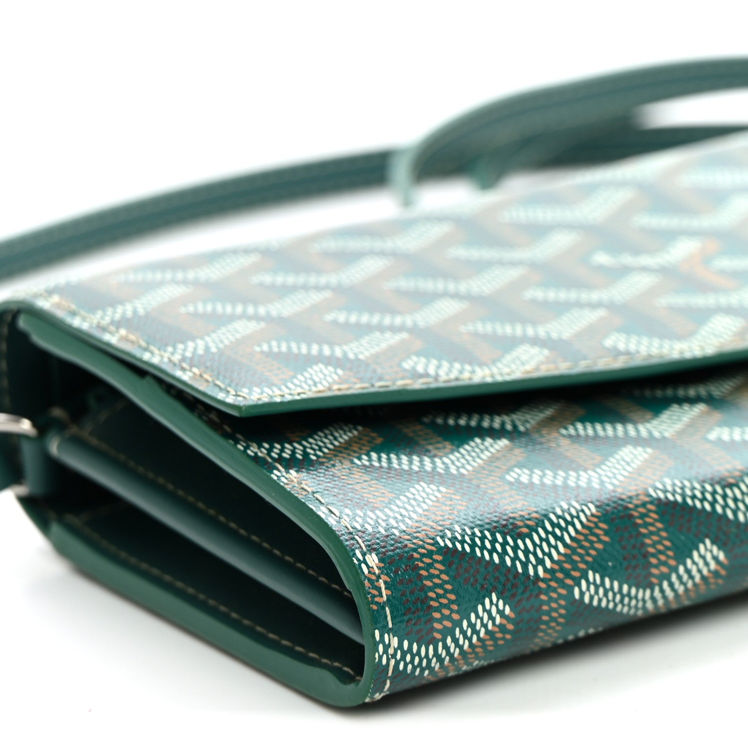 Goyard Goyardine Varenne Continental Wallet Green 8 of 9