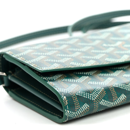 Goyard Goyardine Varenne Continental Wallet Green 8 of 9