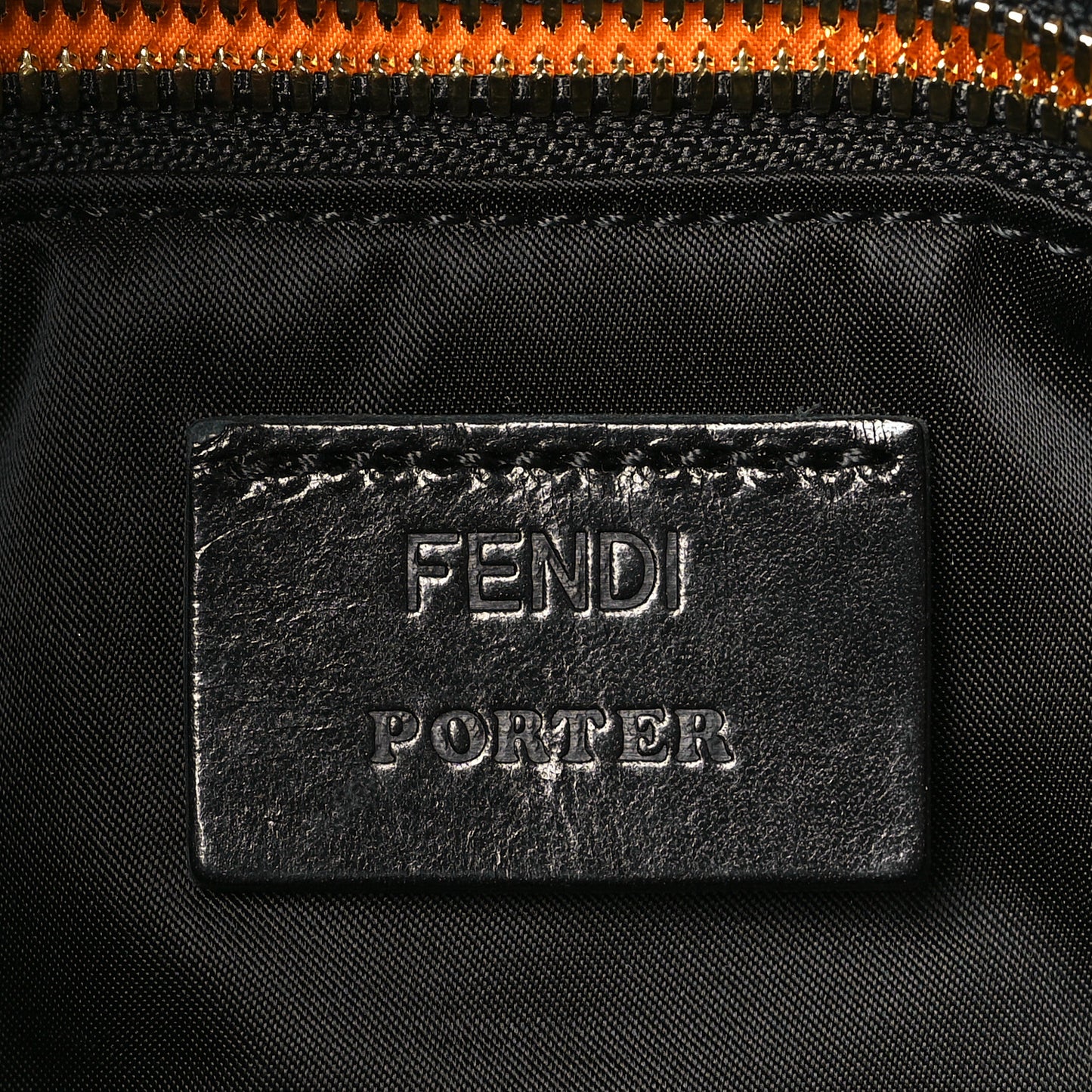 X PORTER Nylon Regular Belt Baguette Black