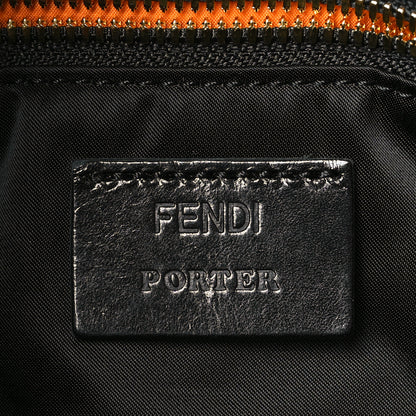 Fendi X PORTER Nylon Regular Belt Baguette Black 6 of 11