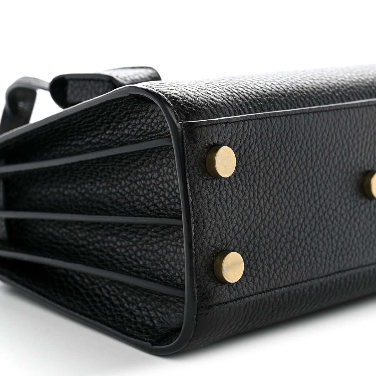 Saint Laurent Grained Calfskin Nano Sac De Jour Black 9 of 12