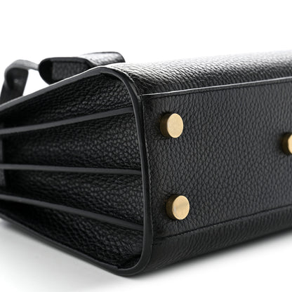 Saint Laurent Grained Calfskin Nano Sac De Jour Black 9 of 12