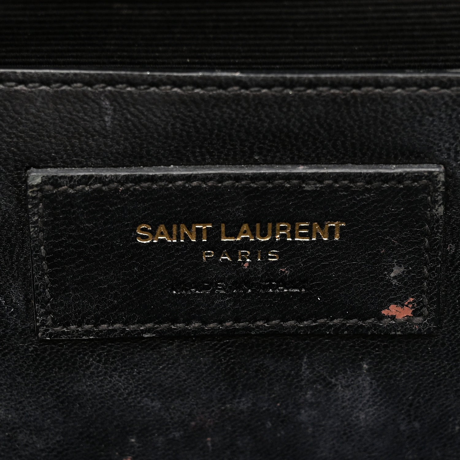 Saint Laurent Grain De Poudre Classic Monogram Cassandre Clutch Nude 6 of 13