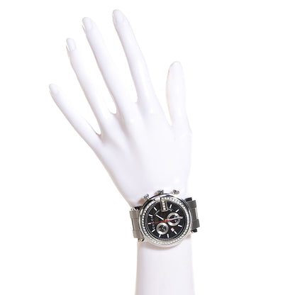 Gucci Stainless Steel Diamond Bezel 44mm G-Chrono Quartz Watch Black 2 of 8