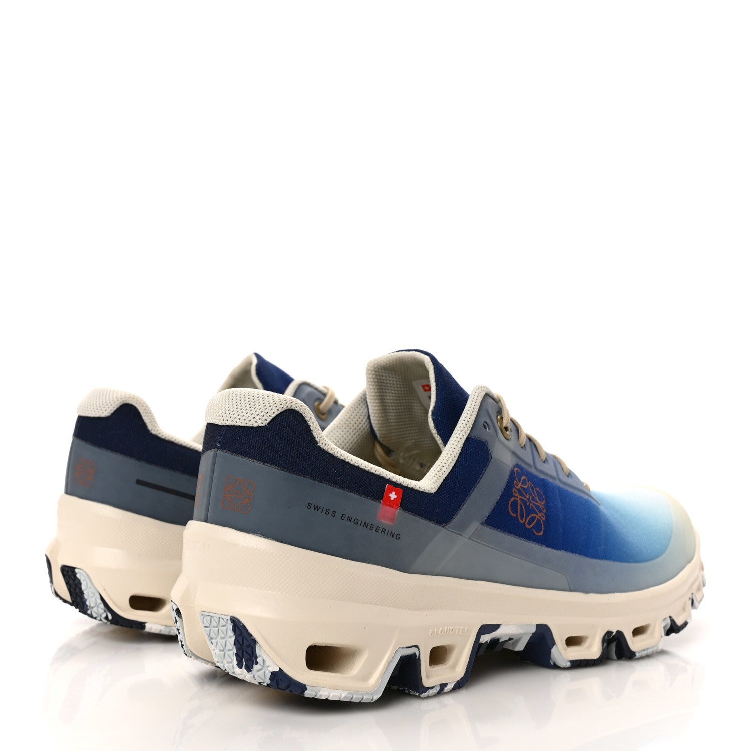 Loewe X ON Canvas Mesh Cloudventure Sneakers 8 Gradient Blue 4 of 10