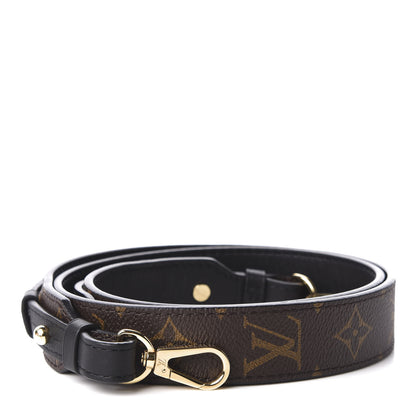 Louis Vuitton Monogram Bandouliere Shoulder Strap XL Black 1 of 6