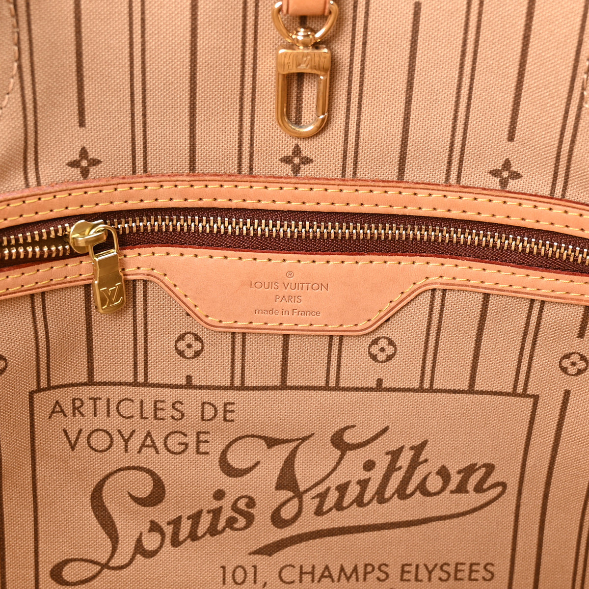 Louis Vuitton Monogram Neverfull MM 6 of 9