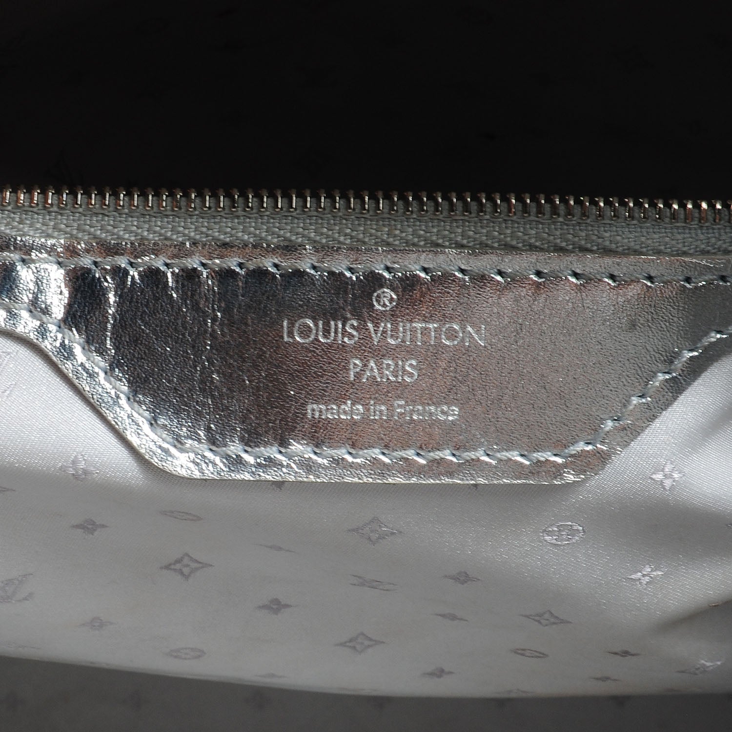Louis Vuitton Suhali Lockit MM Silver 6 of 7