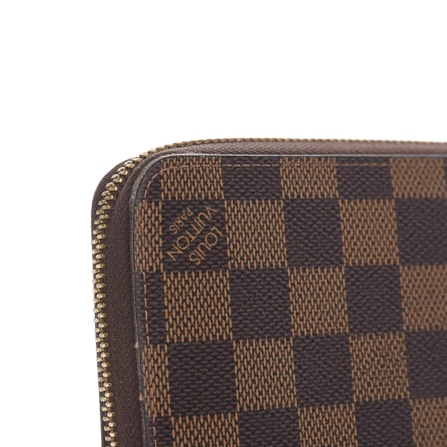 Louis Vuitton Damier Ebene Compact Zippy Wallet 8 of 14