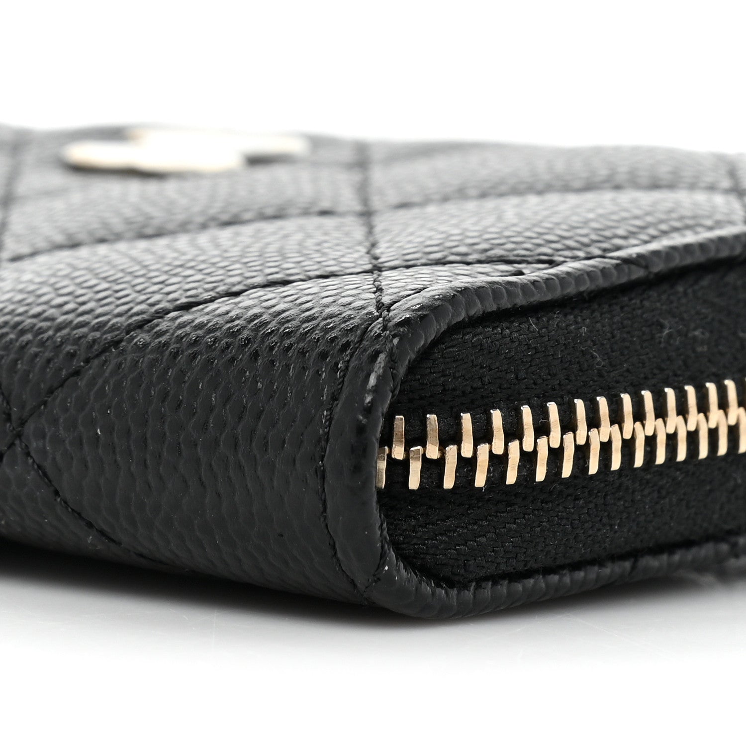 Chanel Caviar Quilted Key Holder Case Black 8 of 10