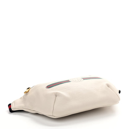 Gucci Grained Calfskin Logo Belt Bag White 4 of 11