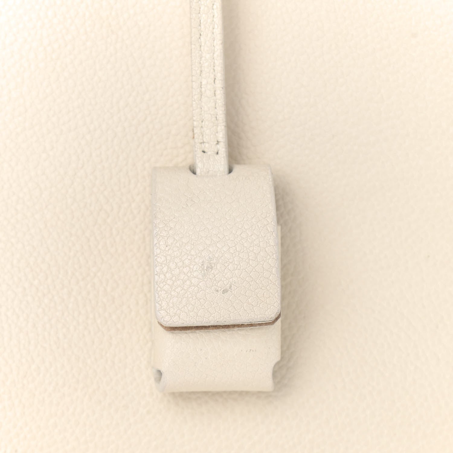 Saint Laurent Grained Calfskin Baby Sac De Jour White 18 of 28