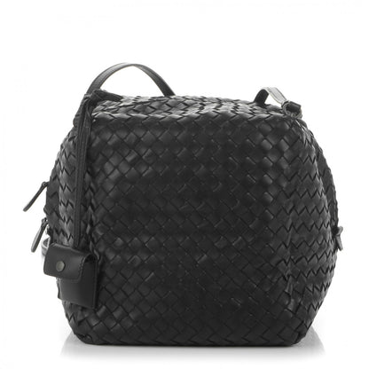 Bottega Veneta Nappa Intrecciato Cube Messenger Nero Black 1 of 6