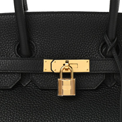 Hermes Togo Birkin 35 Black 7 of 10