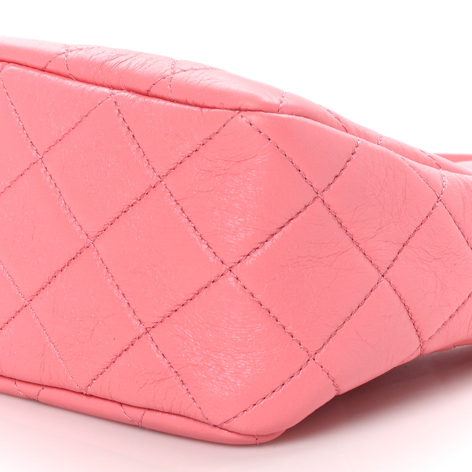 Chanel Lambskin Quilted Multi Chain Hobo Pink 10 of 10