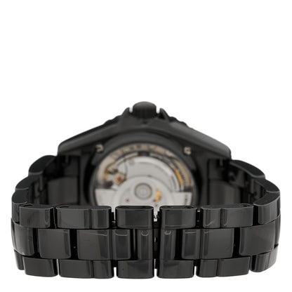 Chanel Stainless Steel Ceramic 38mm J12 Wanted de Chanel Automatic Watch Black 3 of 5