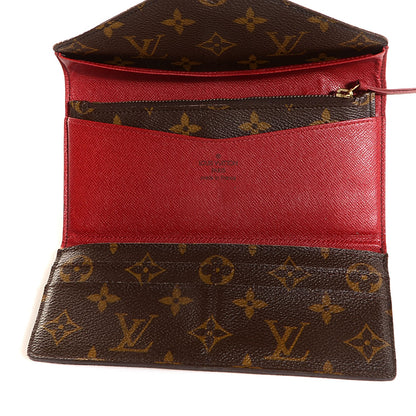 Louis Vuitton Monogram Josephine Wallet Red 7 of 8
