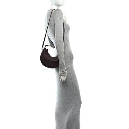 Celine Supple Grained Calfskin Teen Lulu Shoulder Bag Deep Burgundy 2 of 13