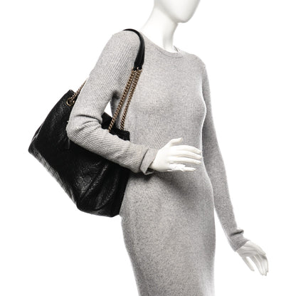 Gucci Guccissima Medium Emily Shoulder Bag Black 2 of 7