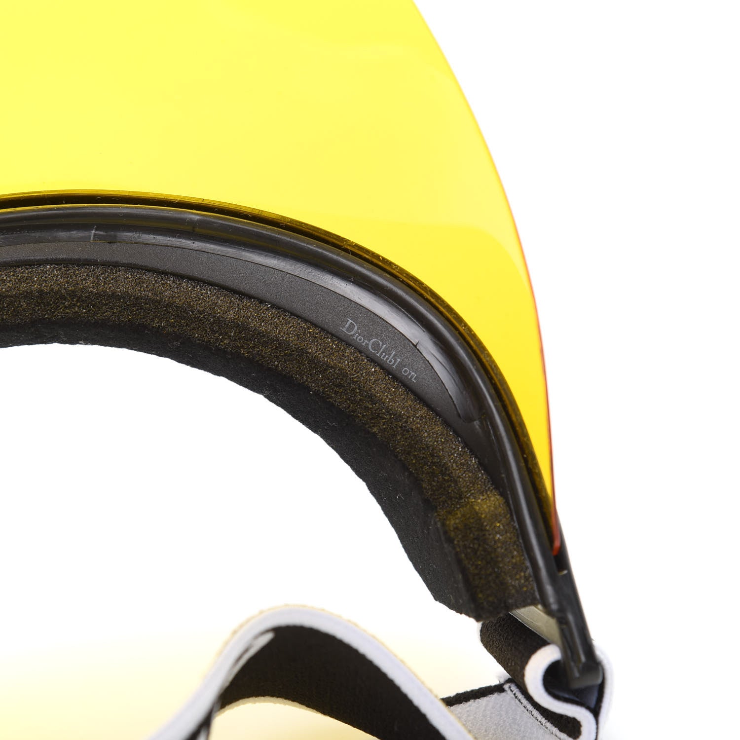 Christian Dior DiorClub1 Sun Visor Yellow 5 of 7