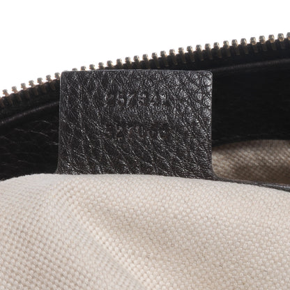 Gucci Leather Vintage Web Medium Top Handle Bag Dark Brown 10 of 11