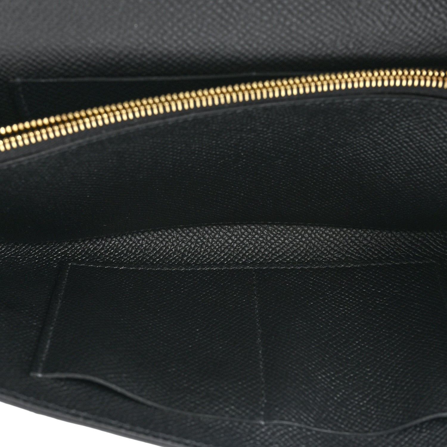 Hermes Epsom Kelly Wallet To Go Black 5 of 11