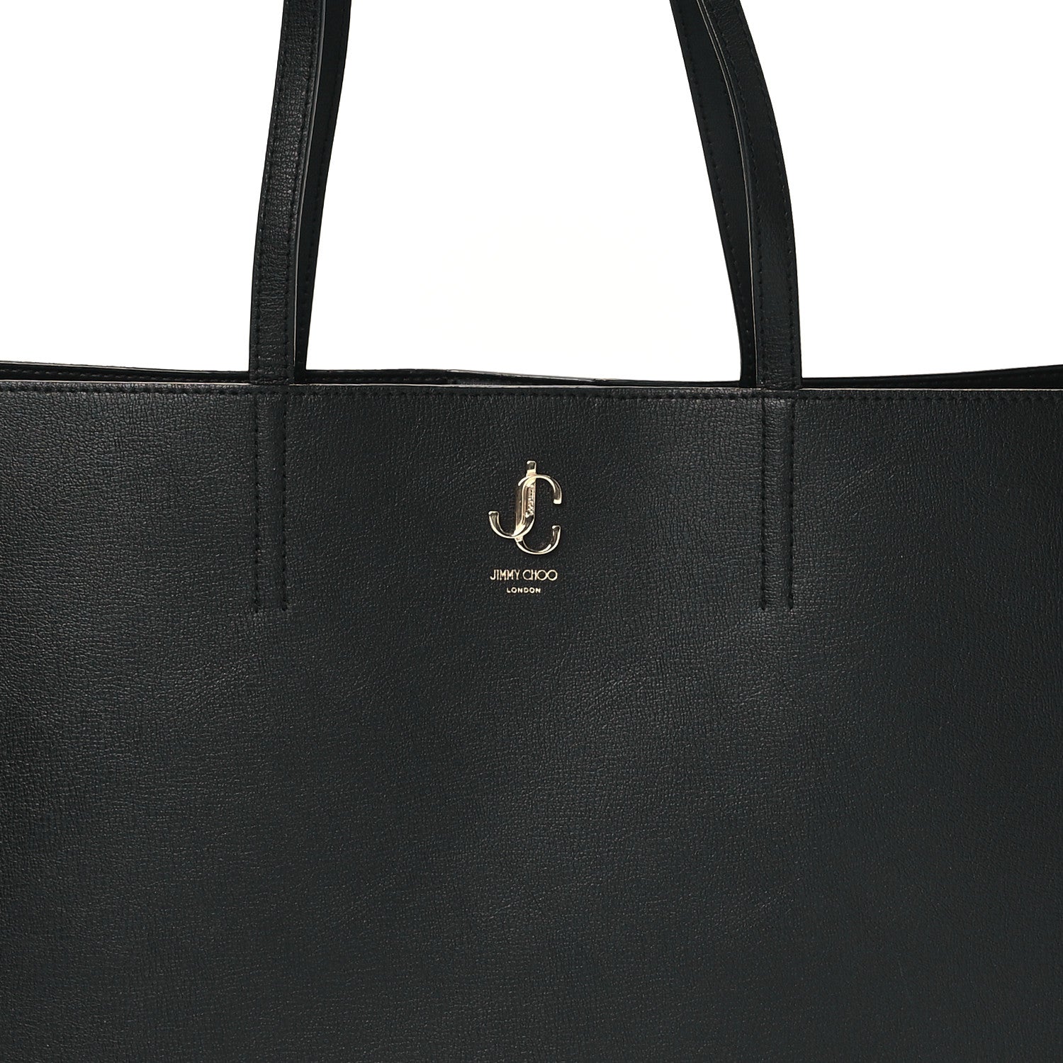 Jimmy Choo Grainy Calfskin Nine2Five East West Tote  Black 8 of 11