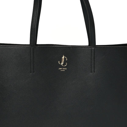 Jimmy Choo Grainy Calfskin Nine2Five East West Tote  Black 8 of 11