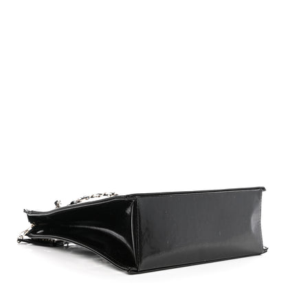Chanel Patent CC Shoulder Bag Black 4 of 10