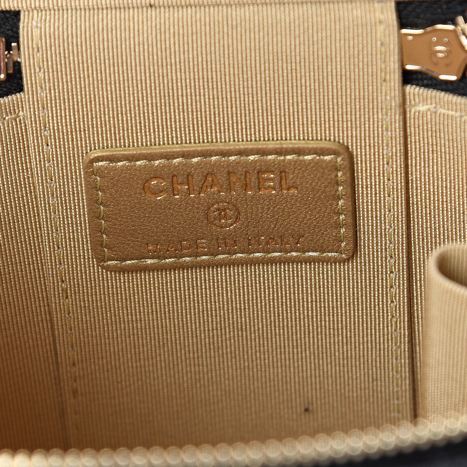 Chanel Lambskin Quilted Pearl Crush Box With Chain Black 5 of 8