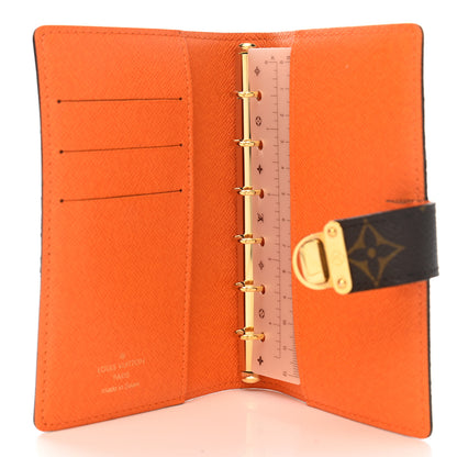 Louis Vuitton Monogram Koala Small Ring Agenda PM Orange 6 of 9