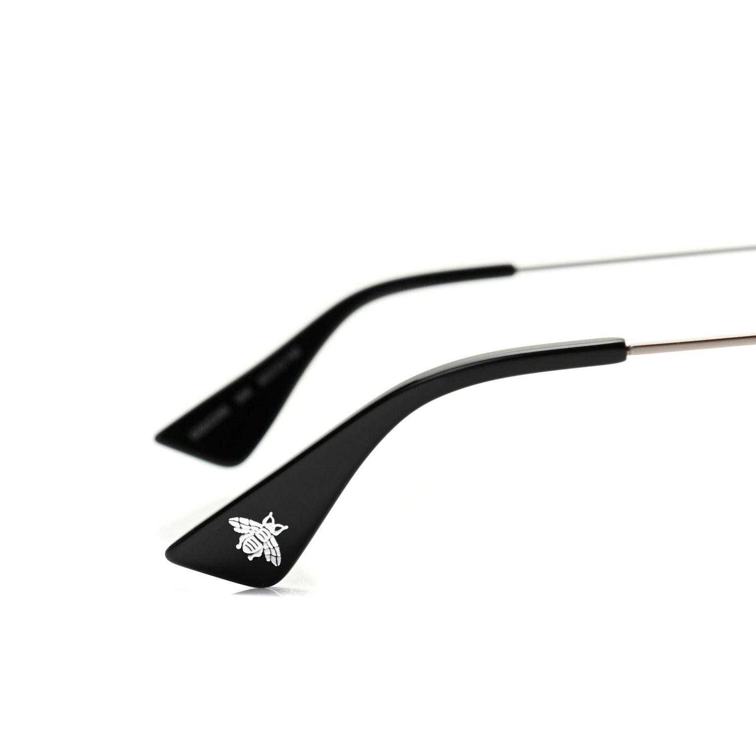 Gucci Metal Square Frame Sunglasses GG0228S Grey 7 of 8
