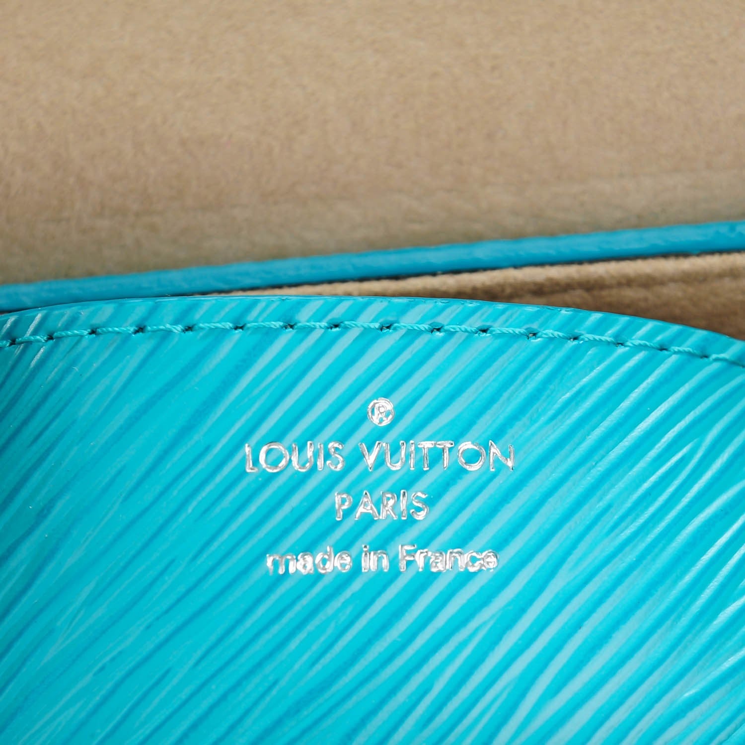 Louis Vuitton Epi Twist Shoulder Bag PM Turquoise 6 of 8