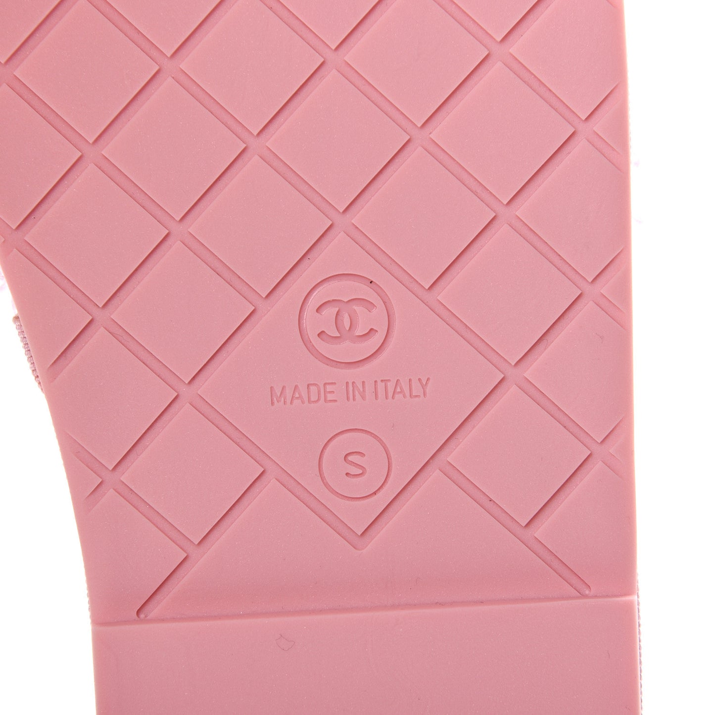 Tweed CC Flat Mules S Pink