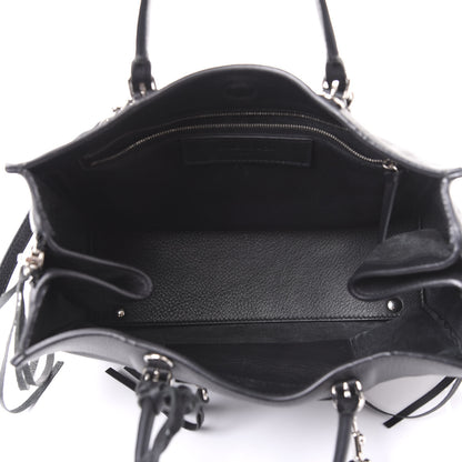 Balenciaga Veau Papier A6 Zip Around Tote Black 4 of 10