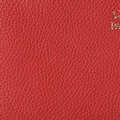 Gucci Pebbled Calfskin Animalier Tiger Zip Pouch Red 9 of 10