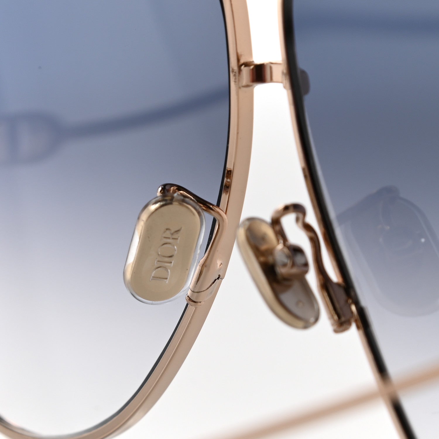 Christian Dior Metal EverDior Sunglasses Gold 5 of 10