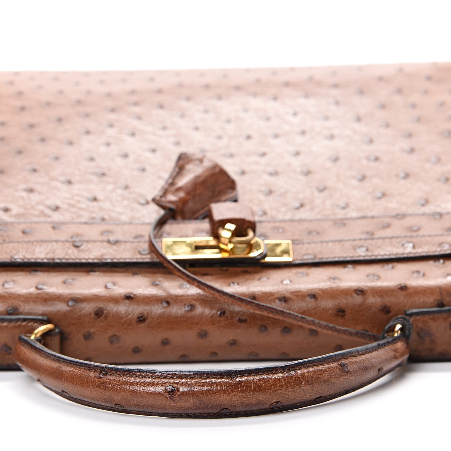 Hermes Ostrich Kelly Sellier 32 7 of 48