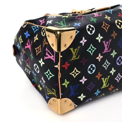 Louis Vuitton Monogram Multicolor Speedy 30 Black 8 of 10