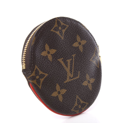 Louis Vuitton Monogram 2020 Christmas Animation Bumper Cars Round Coin Purse Coquelicot 2 of 7