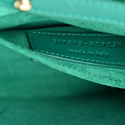 Saint Laurent Calfskin Small Classic Y Satchel Green 6 of 10