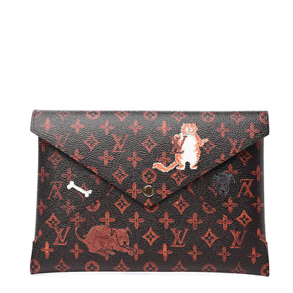 Louis Vuitton Catogram Large Kirigami Pochette Marron 1 of 7