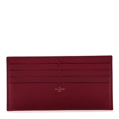 Louis Vuitton Calfskin Felicie Card Holder Insert Fuchsia 1 of 7